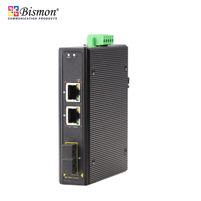 2 Ports 10/100Mbps RJ45+1xSC Port (Multi-mode, Dual fiber)